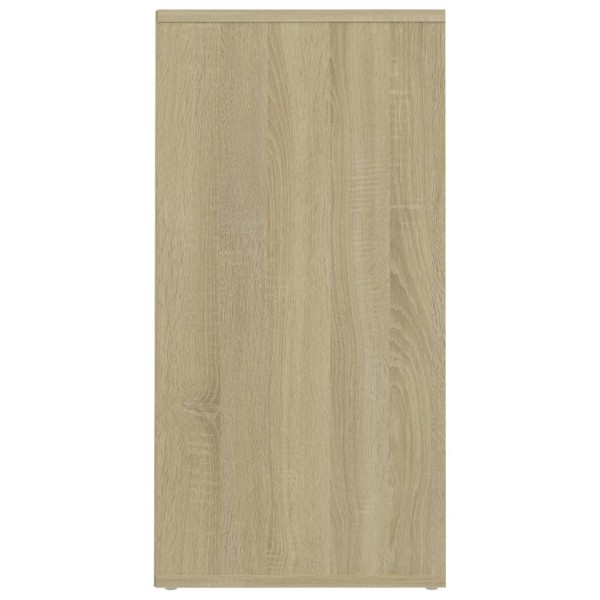 Mueble zapatero madera contrachapada roble Sonoma 31,5x35x70 cm