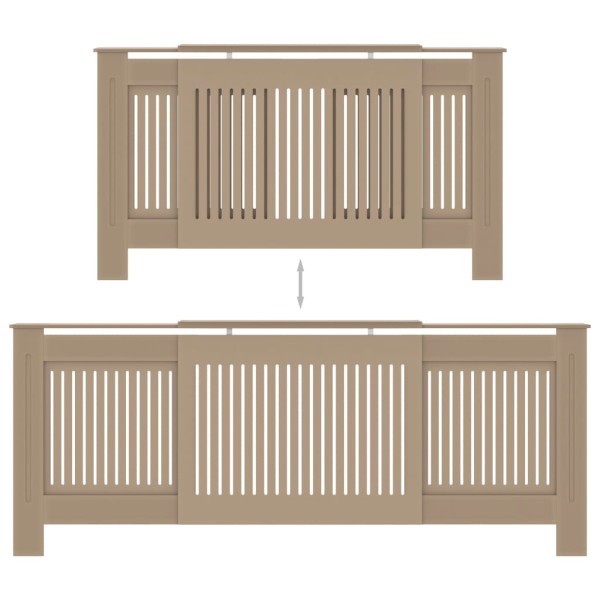 Cubierta para radiador MDF 205 cm