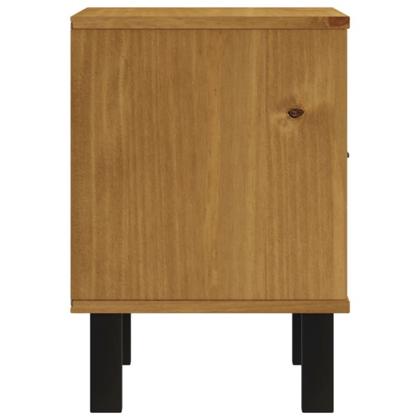 Mesita de noche FLAM madera maciza de pino 40x35x50 cm