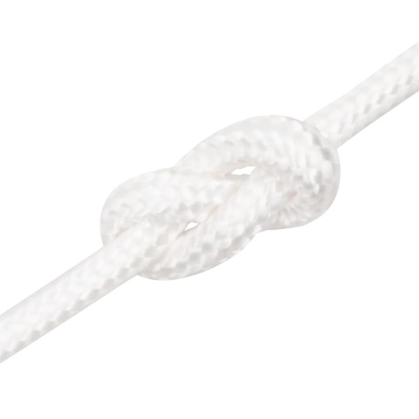 Cuerda de barco polipropileno blanco intenso 6 mm 100 m