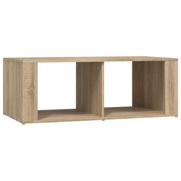 Mesa de centro madera contrachapada roble Sonoma 100x50x36 cm