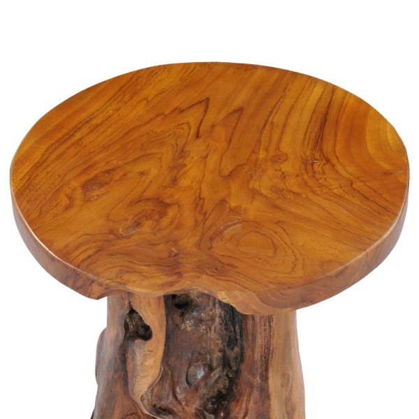 Mesa de centro de madera maciza de teca 40x40 cm