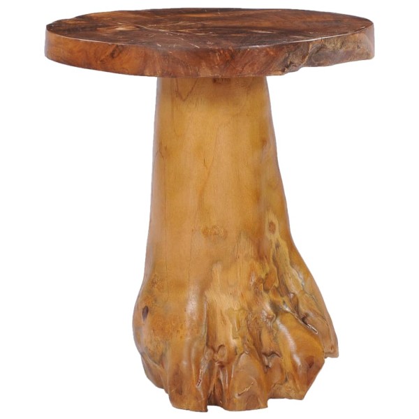 Mesa de centro de madera maciza de teca 40x40 cm