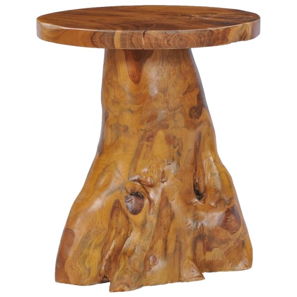 Mesa de centro de madera maciza de teca 40x40 cm