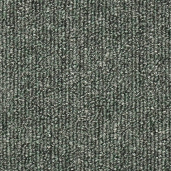 Alfombras de peldaños de escalera 15 uds verde oscuro 56x17x3cm