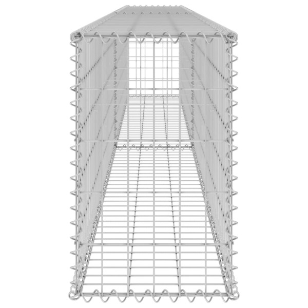 Muro de gaviones con cubiertas acero galvanizado 300x30x50 cm