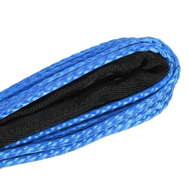 Cable de cabrestante azul 9 mm x 26 m