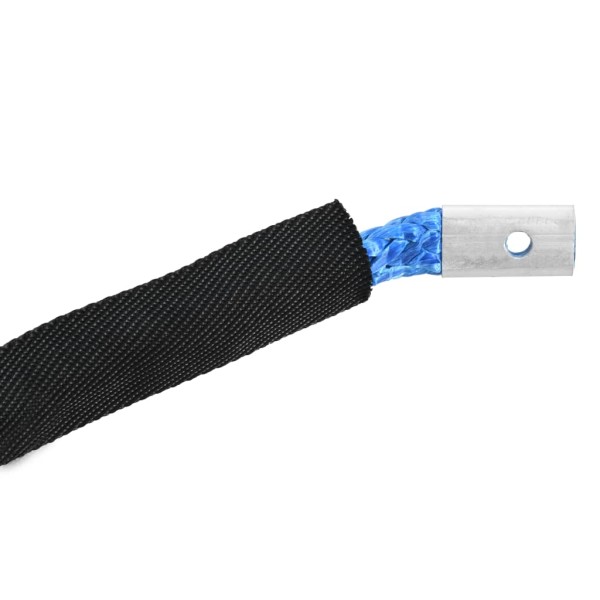 Cable de cabrestante azul 9 mm x 26 m