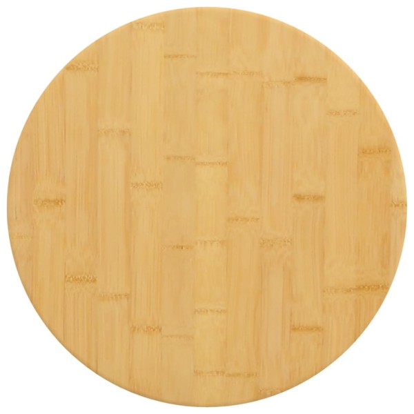 Tablero de mesa de bambú Ø30x2,5 cm