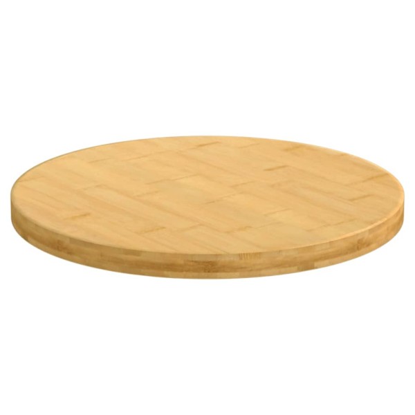 Tablero de mesa de bambú Ø30x2,5 cm