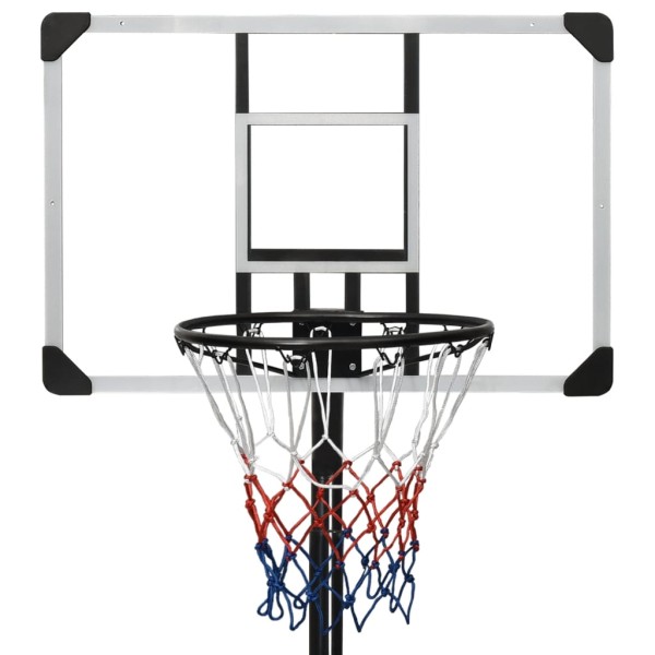 Canasta de baloncesto policarbonato transparente 235-305 cm