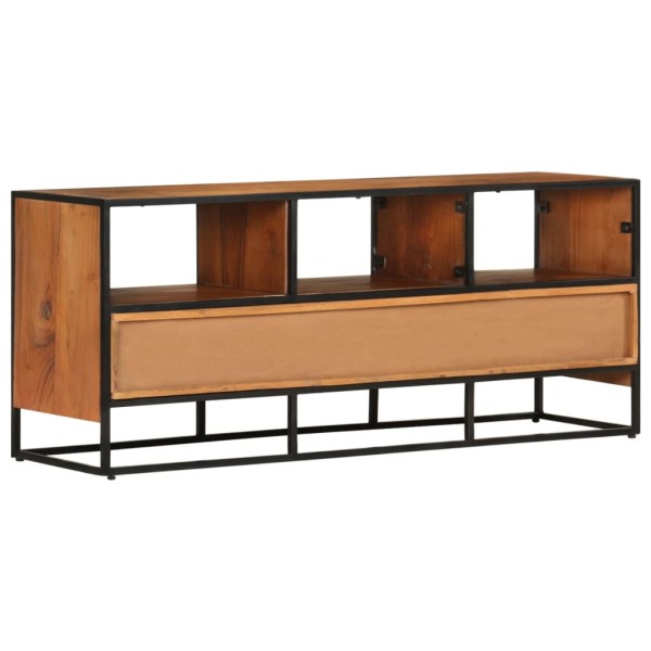 Mueble para la TV madera maciza de acacia 110x30x45 cm