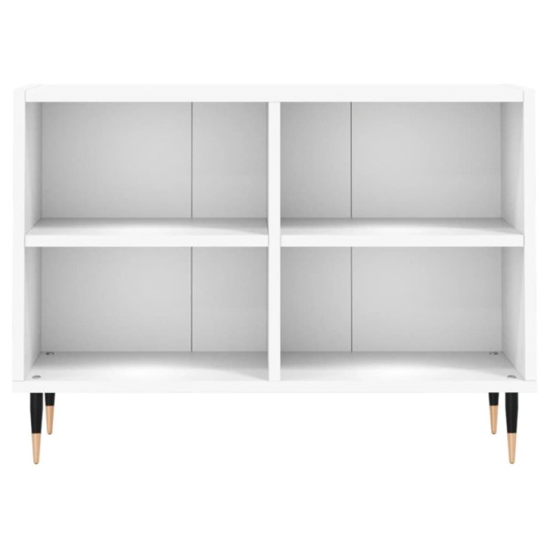 Mueble de TV madera de ingeniería blanco 69,5x30x50 cm