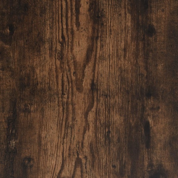 Armario madera contrachapada color roble ahumado 90x52x200 cm