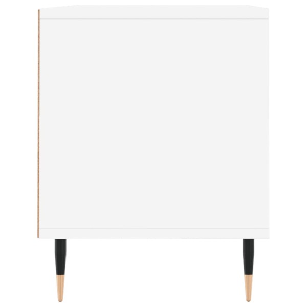 Mueble para TV madera contrachapada blanco 100x34,5x44,5 cm