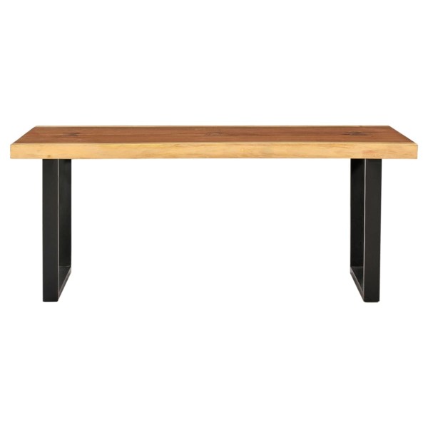 Mesa de centro de madera maciza de Suar 102x54x41 cm