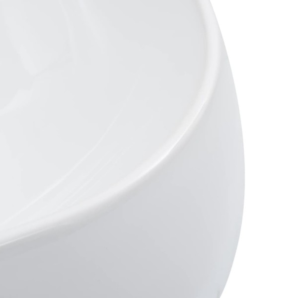 Lavabo 44,5x39,5x14,5 cm cerámica blanco