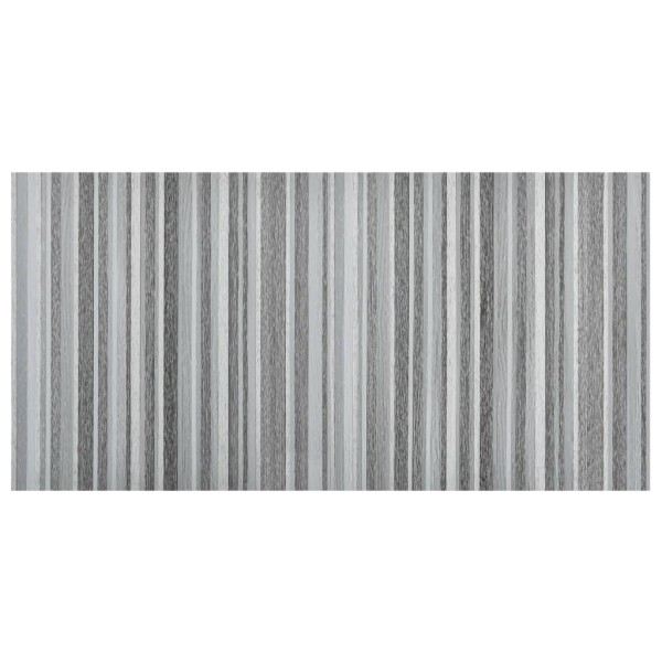 Lamas para suelo autoadhesivas 55 piezas PVC 5,11 m² gris claro