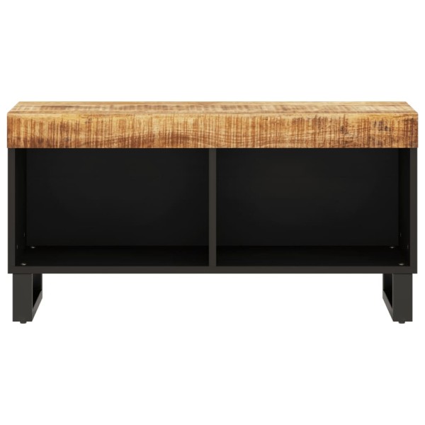 Mueble de TV madera maciza de mango 85x33x43,5 cm