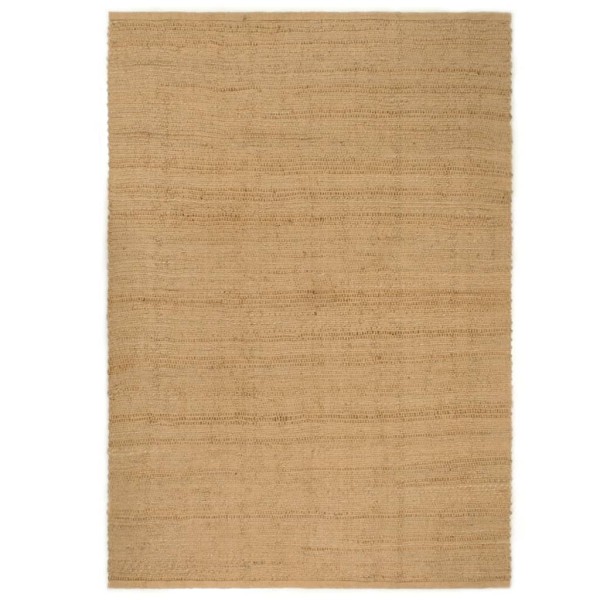 Alfombra rectangular yute natural 160x230 cm