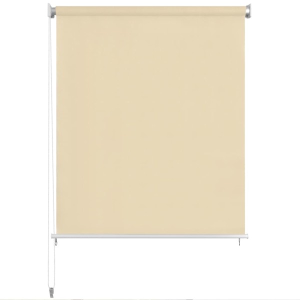 Persiana enrollable de exterior 140x230 cm color crema