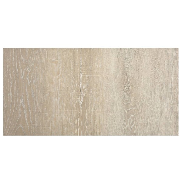 Lamas para suelo autoadhesivas 55 piezas PVC 5,11 m² beige