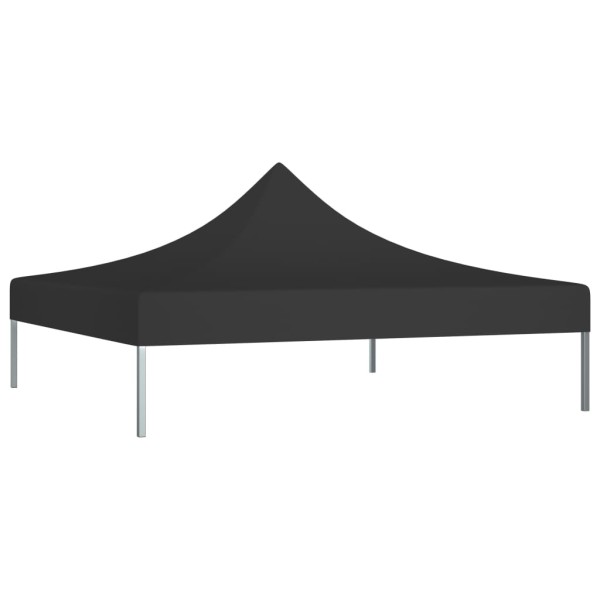 Techo de carpa para celebraciones negro 2x2 m 270 g/m²