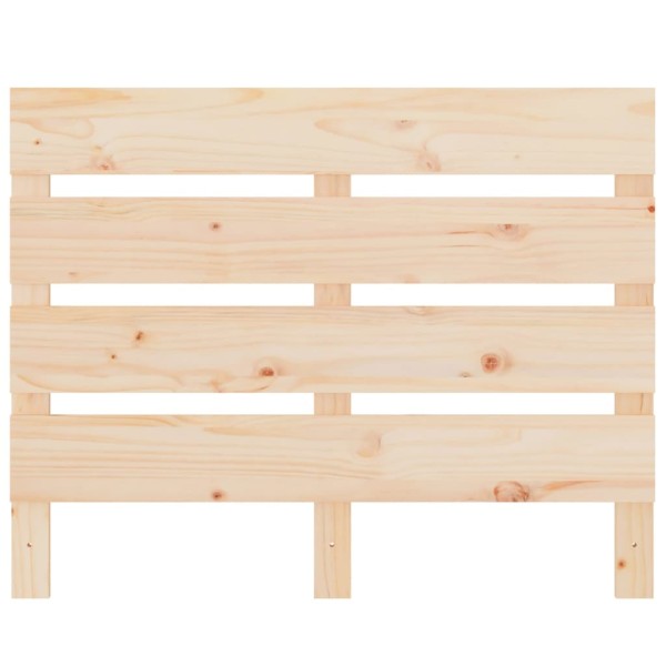 Cabecero de cama madera maciza de pino 100x3x80 cm