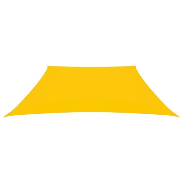 Toldo de vela tela oxford trapecio amarillo 2/4x3 m