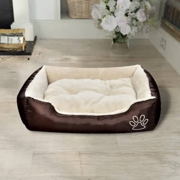 Cama para perro con cojín acolchado talla XL