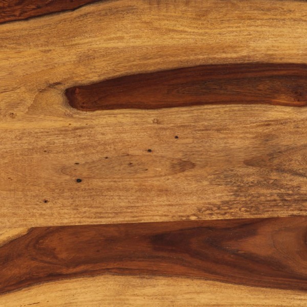 Mesa de comedor de madera maciza de sheesham 120x60x76 cm