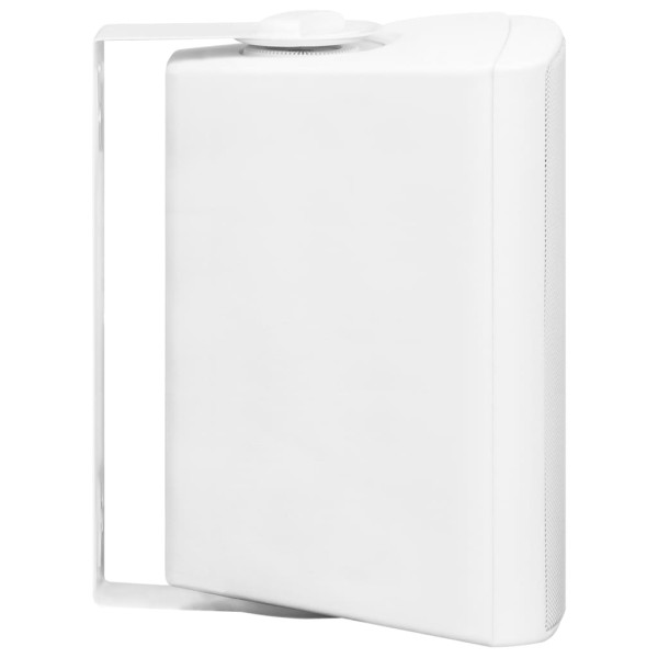 Altavoces estéreo de pared 2 uds blanco interior exterior 100 W