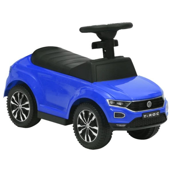 Coche correpasillos Volkswagen T-Roc azul