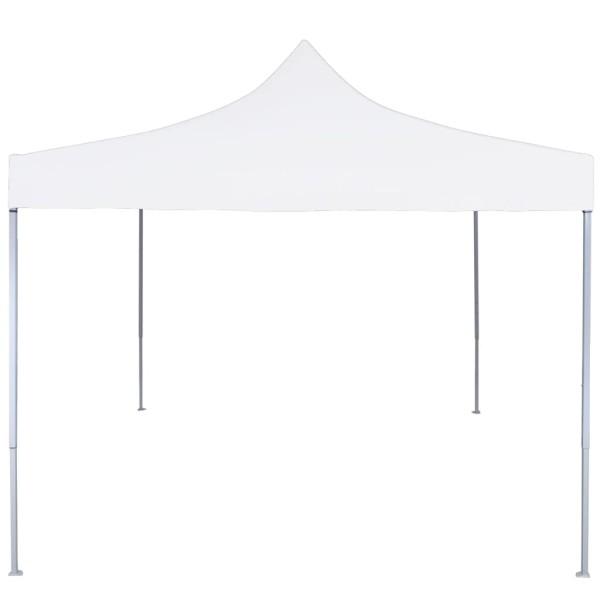 Carpa plegable profesional acero blanco 3x3 m