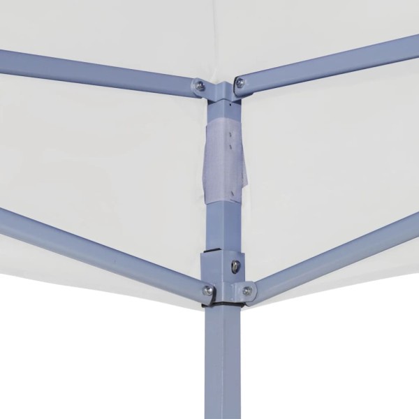 Carpa plegable profesional acero blanco 3x3 m