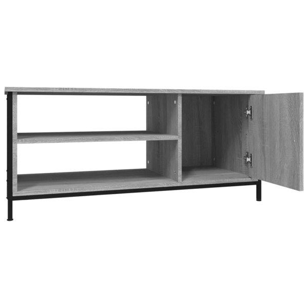 Mueble de TV madera contrachapada gris Sonoma 100x40x45 cm