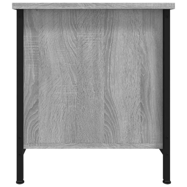 Mueble de TV madera contrachapada gris Sonoma 100x40x45 cm