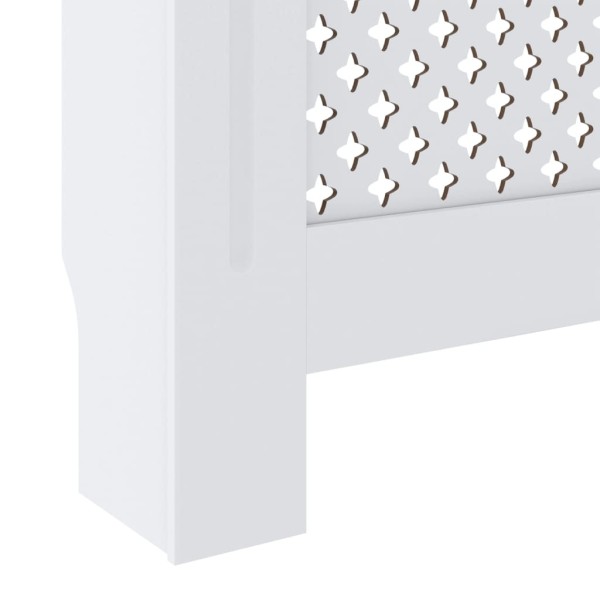 Cubierta para radiador MDF blanco 78 cm