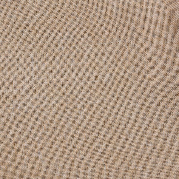 Cortinas opacas con ganchos look de lino 2 pzas beige 140x225cm