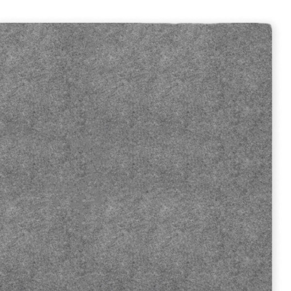 Tapiz de suelo piscina geotextil poliéster gris claro 300x220cm