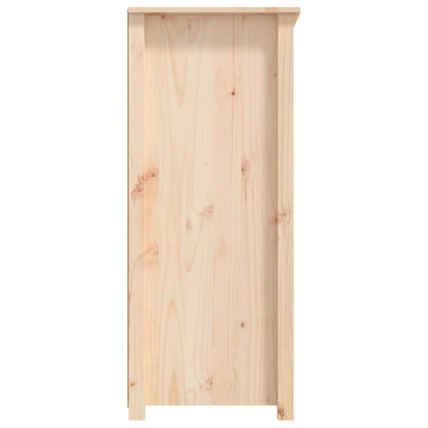 Aparador de madera maciza de pino 83x41,5x100 cm