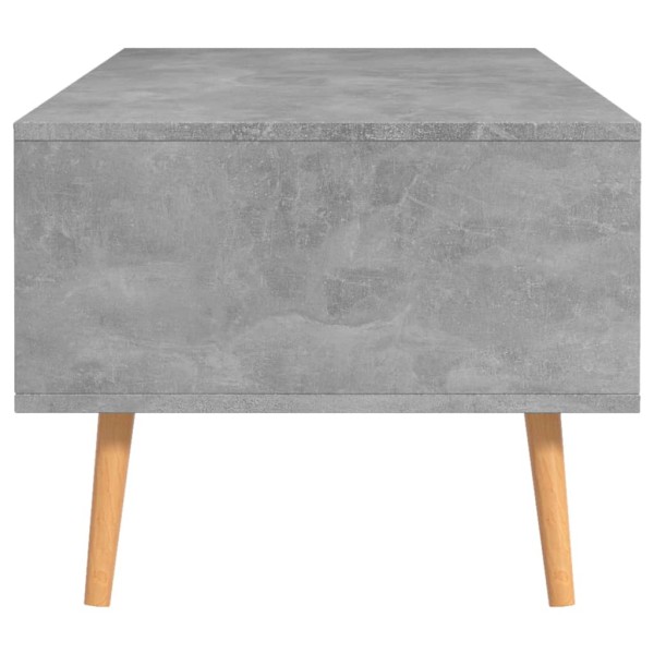 Mueble de TV madera de ingeniería gris hormigón 100x49,5x43 cm