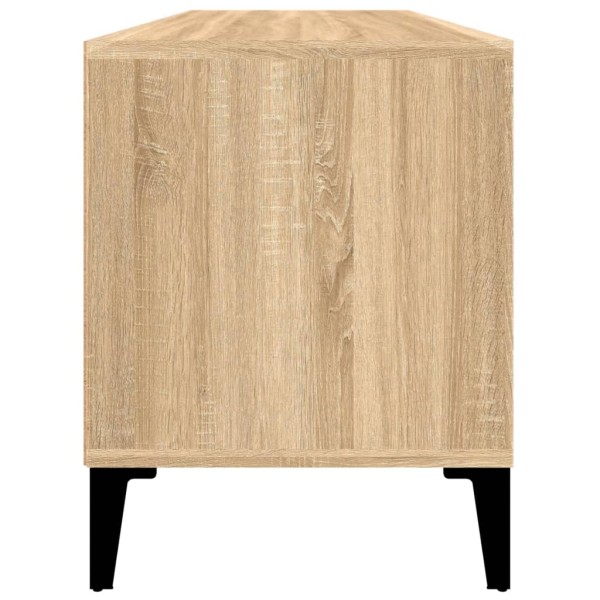 Mueble de TV madera contrachapada roble Sonoma 100x34,5x44,5 cm