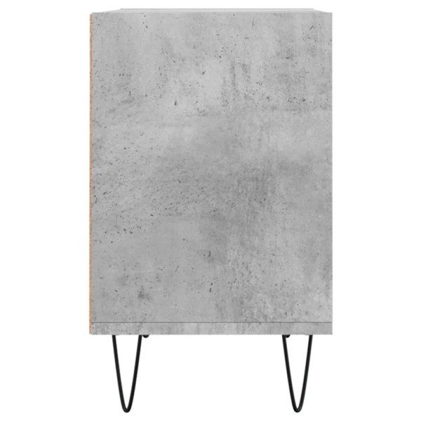 Mueble de TV madera de ingeniería gris hormigón 69,5x30x50 cm