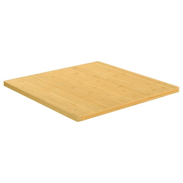 Tablero de mesa de bambú 90x90x2,5 cm