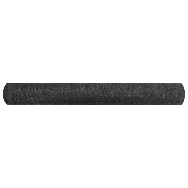 Red de privacidad HDPE negro 1,8x25 m 195 g/m²