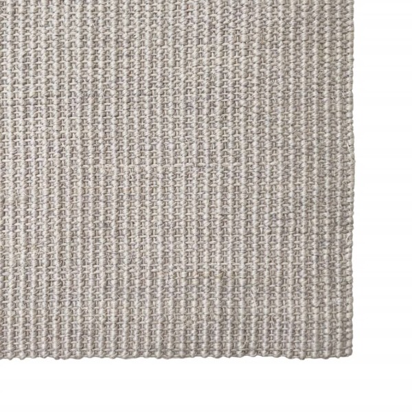 Alfombra de sisal natural color arena 80x300 cm