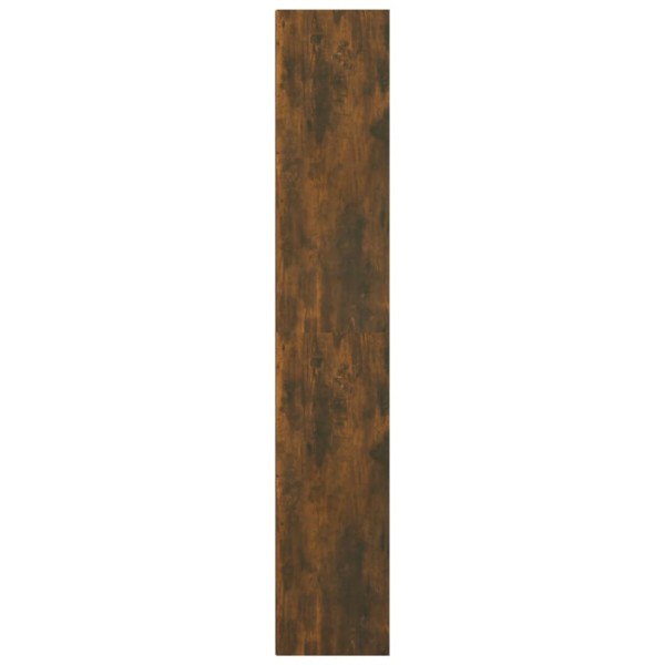 Estantería madera contrachapada color roble ahumado 36x30x171cm