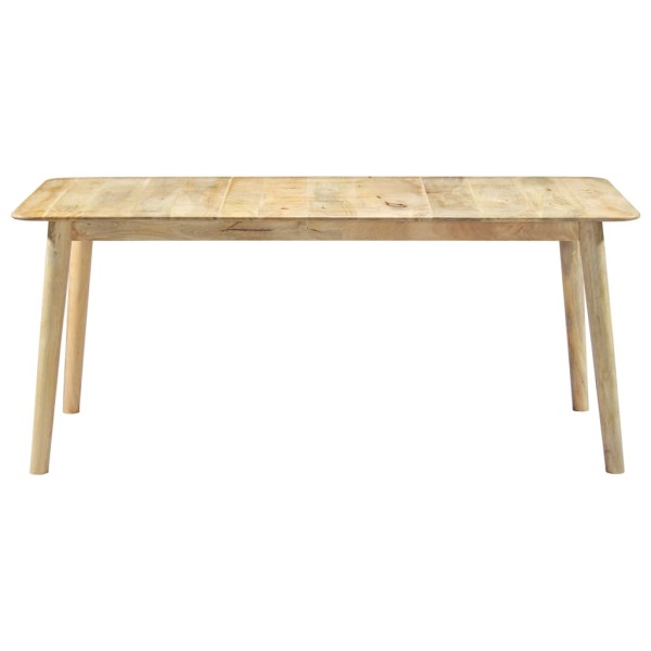 Mesa de comedor de madera maciza de mango 180x90x76 cm