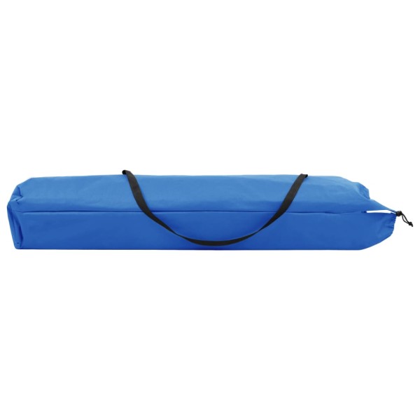 Tumbona plegable para 2 personas acero azul